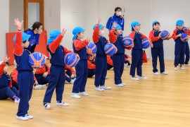 茨城ロボッツバスケットボール教室/１月１９日開催